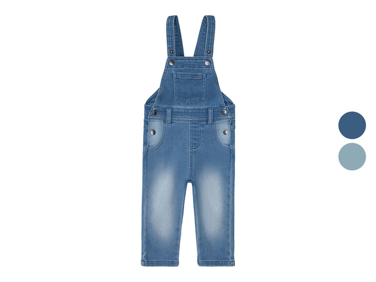 lupilu® Baby Latzhose Sweatdenim, mit Bio-Baumwolle Angebote
