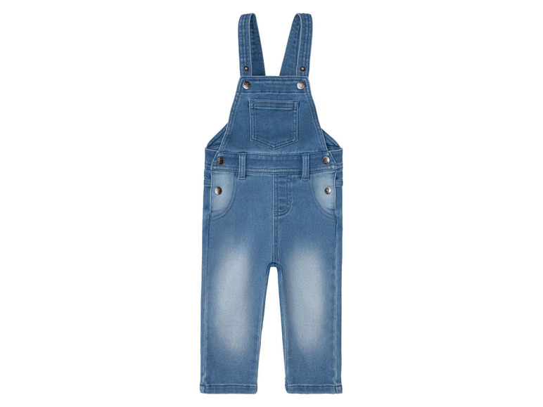 lupilu® Baby Latzhose Sweatdenim, mit Bio-Baumwolle Angebote