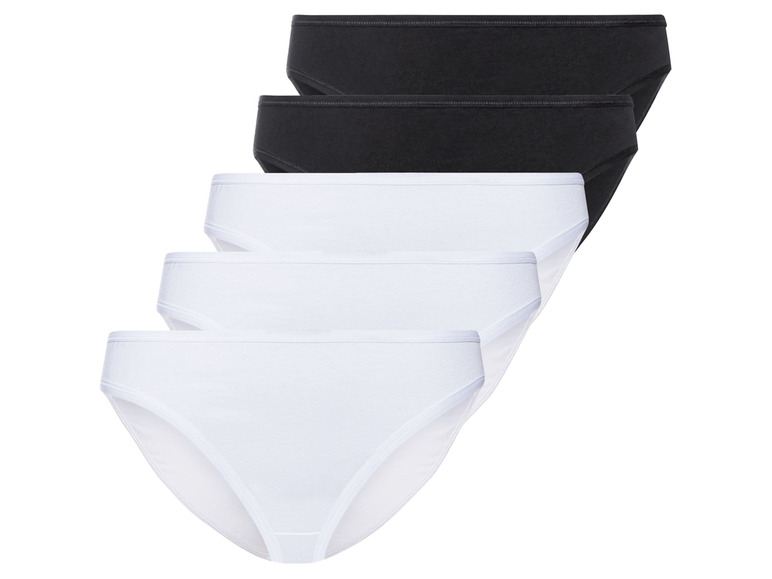 esmara® Damen Slips, 5 Stück, XL - 3XL Schlussverkauf