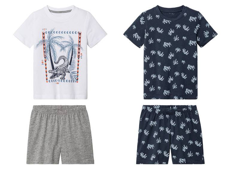 pepperts!® Kinder Jungen Pyjama, mit Rundhalsausschnitt Fabrikverkauf