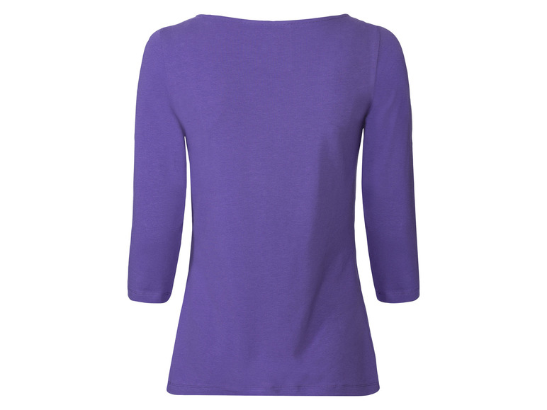 esmara® Damen Langarmshirts, 2 Stück, mit hohem Baumwollanteil Blitzverkäufe