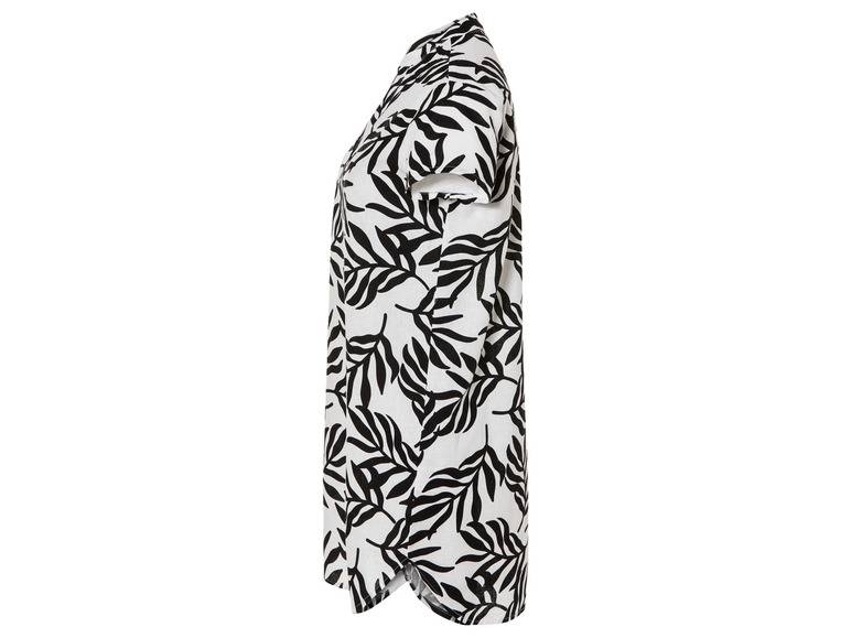 esmara® Damen Leinen-Tunika-Kleid, leger geschnitten Flash Sale