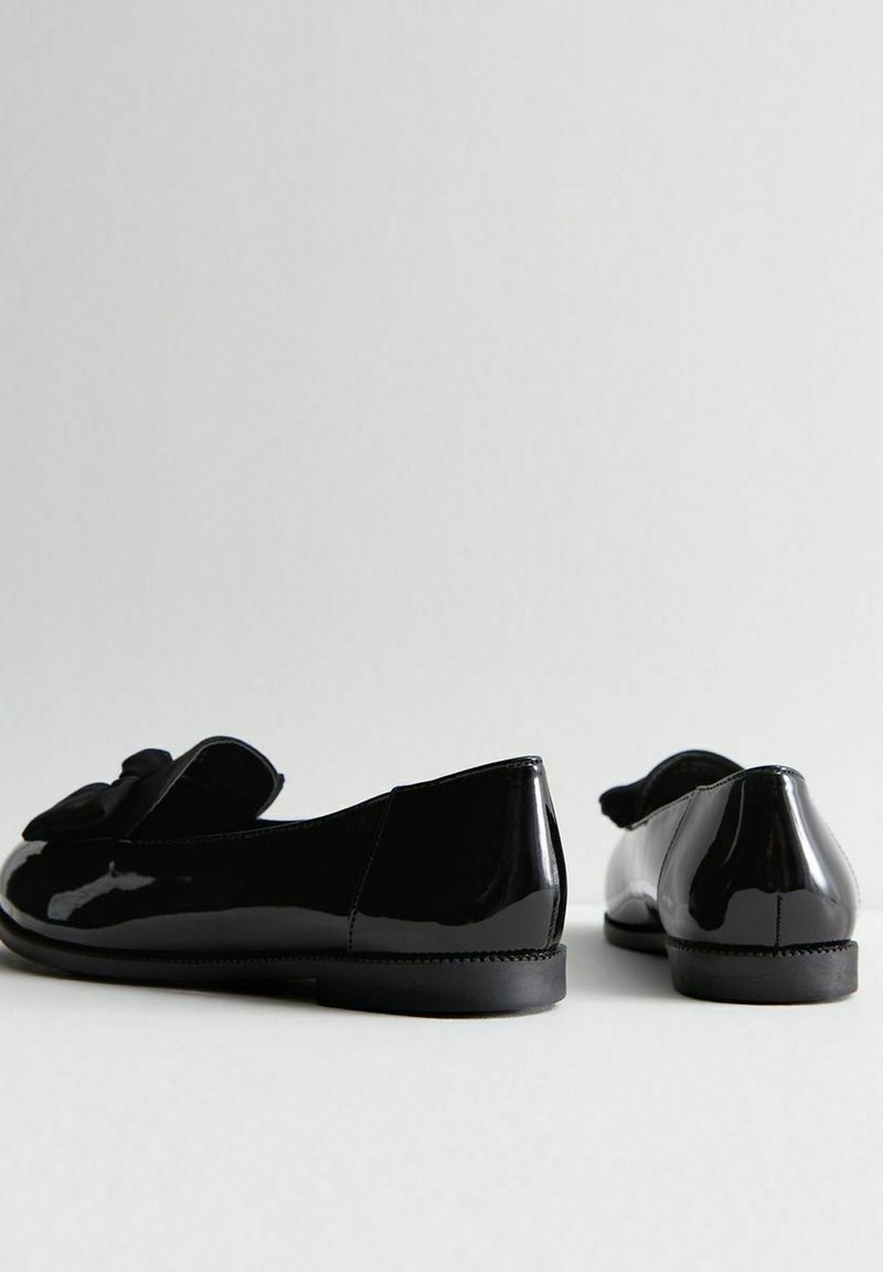 New Look Wide Fit New Look Wide Fit COMFORT WIDE FIT BOW FRONT - Slip-ons - black Osterangebot