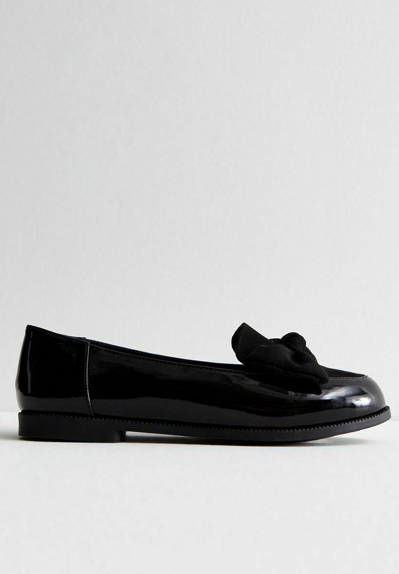 New Look Wide Fit New Look Wide Fit COMFORT WIDE FIT BOW FRONT - Slip-ons - black Osterangebot