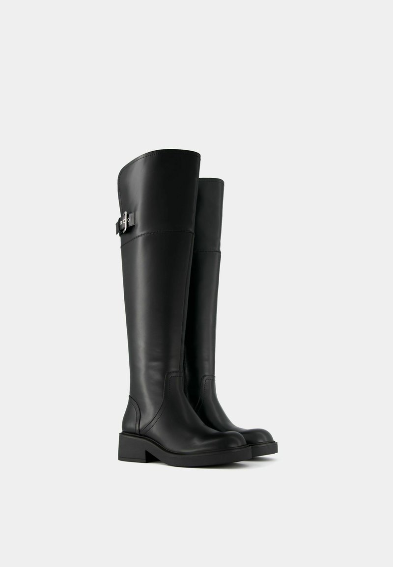 Bershka Bershka Cowboy/Biker boots - black VIP-Rabatte