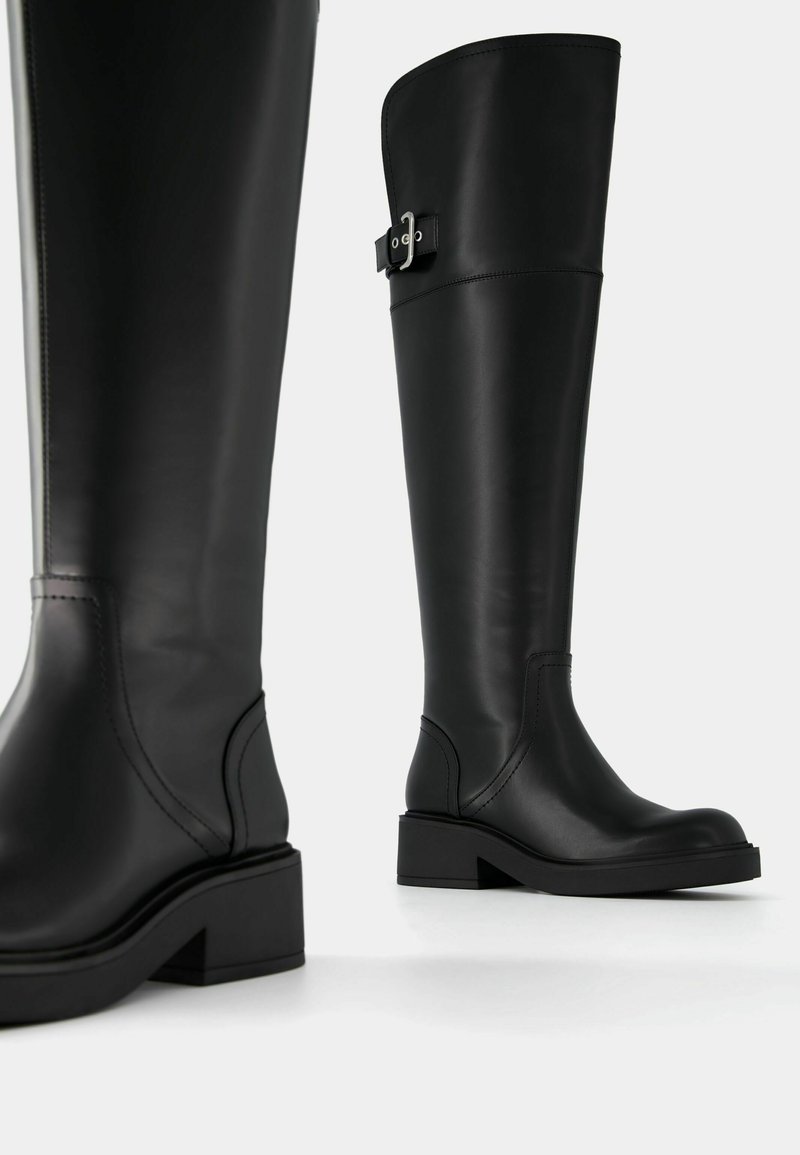 Bershka Bershka Cowboy/Biker boots - black VIP-Rabatte