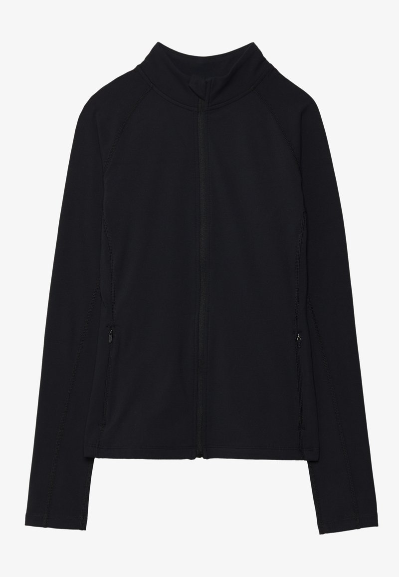 Even&Odd active Even&Odd active SUPER SOFT COTTON TOUCH - Training jacket - black Großer Ausverkauf