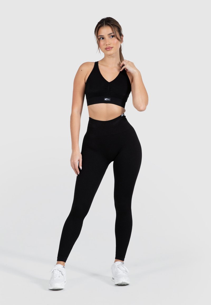 Smilodox Smilodox KOMPRESSION AMAZE - Leggings - schwarz Exklusivangebot