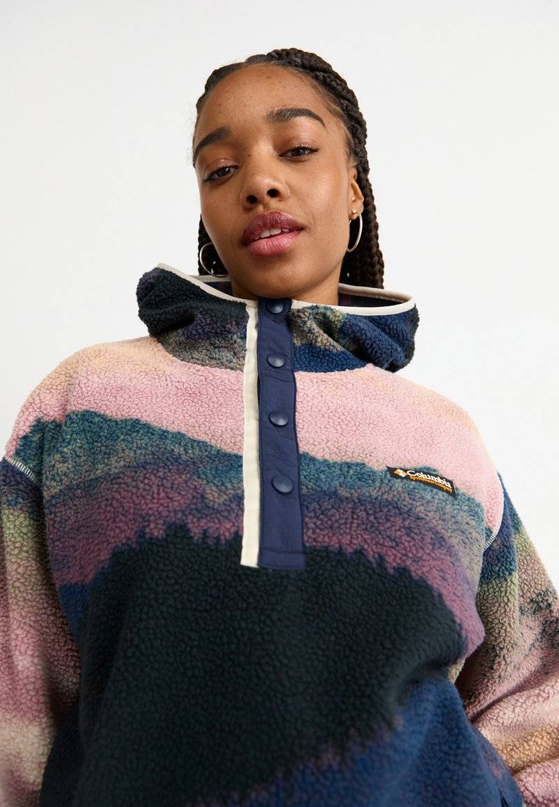 Columbia Columbia HELVETIA™ II PRINTED HOODIE - Hoodie - collegiate navy Cyber Monday