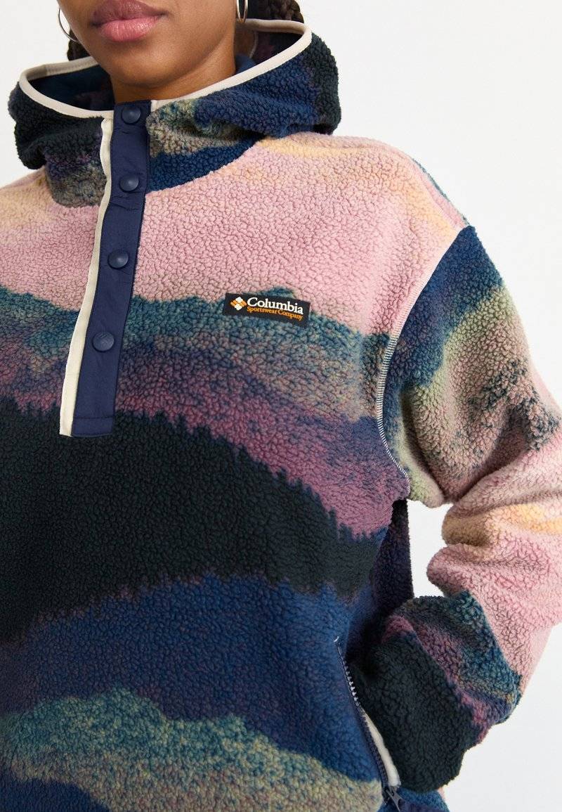 Columbia Columbia HELVETIA™ II PRINTED HOODIE - Hoodie - collegiate navy Cyber Monday