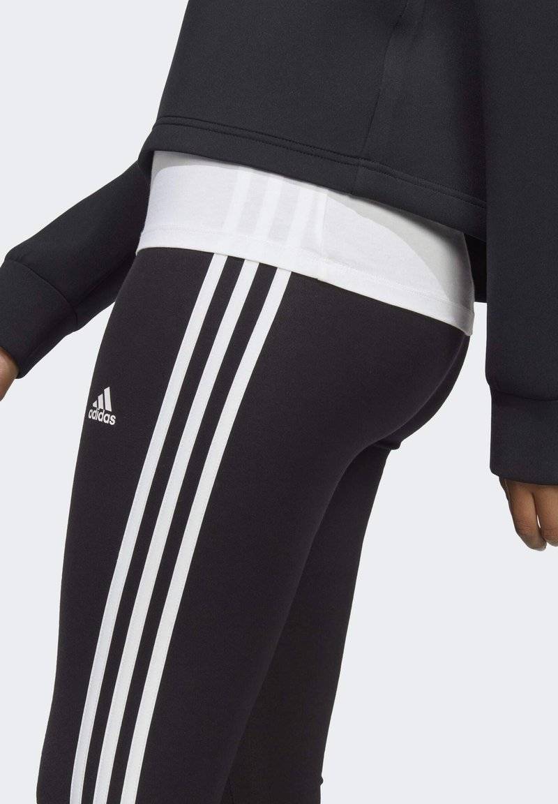 adidas Sportswear adidas Sportswear ESSENTIALS 3 STRIPES HIGH WAISTED - Leggings Zeitlich begrenztes Angebot