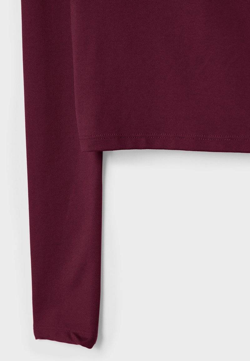 Stradivarius Stradivarius Long sleeved top - bordeaux Super Sparpreis