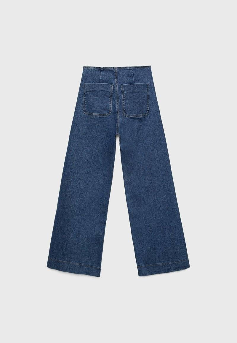 Stradivarius Stradivarius MINIMALIST WITH POCKETS - Flared Jeans - royal blue Letzte 2 Tage