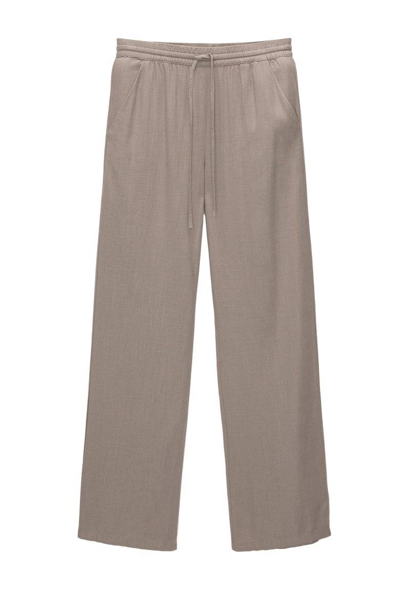 PULL&BEAR PULL&BEAR Trousers - stone Zeitbegrenzte Promotion