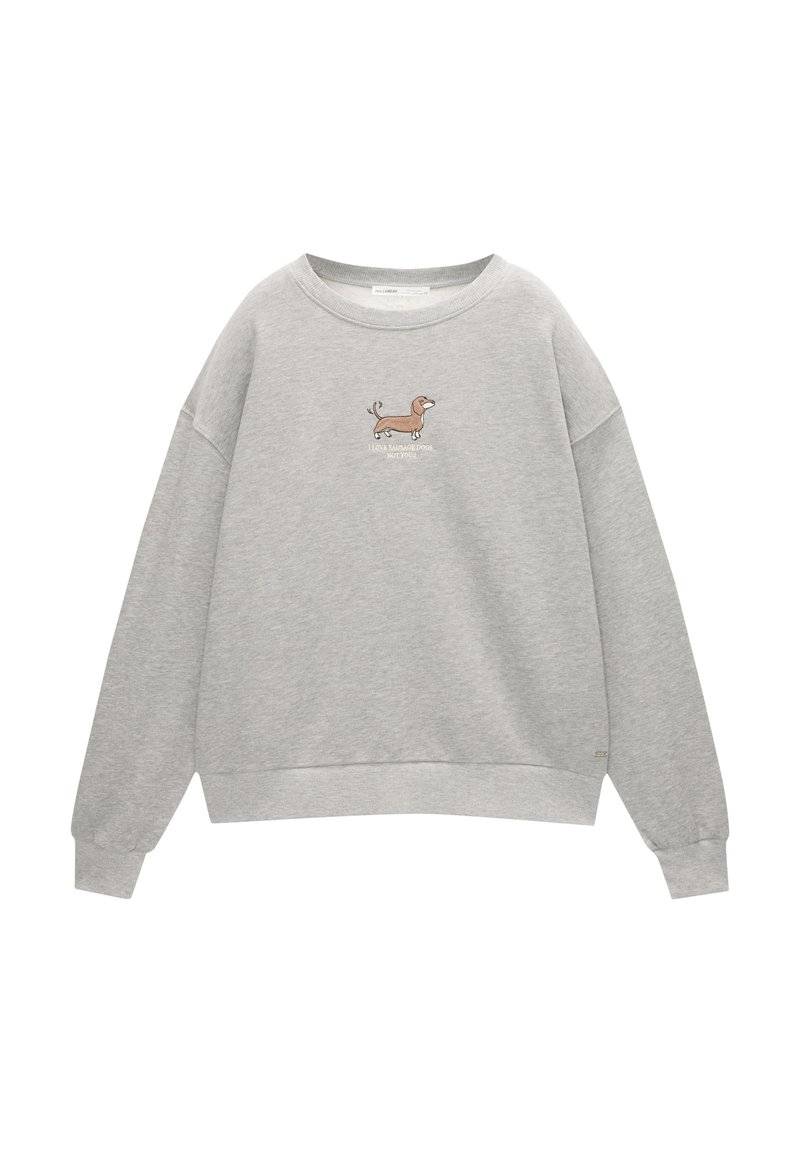 PULL&BEAR PULL&BEAR DOG - Sweatshirt - grey Bis zu 60% Rabatt
