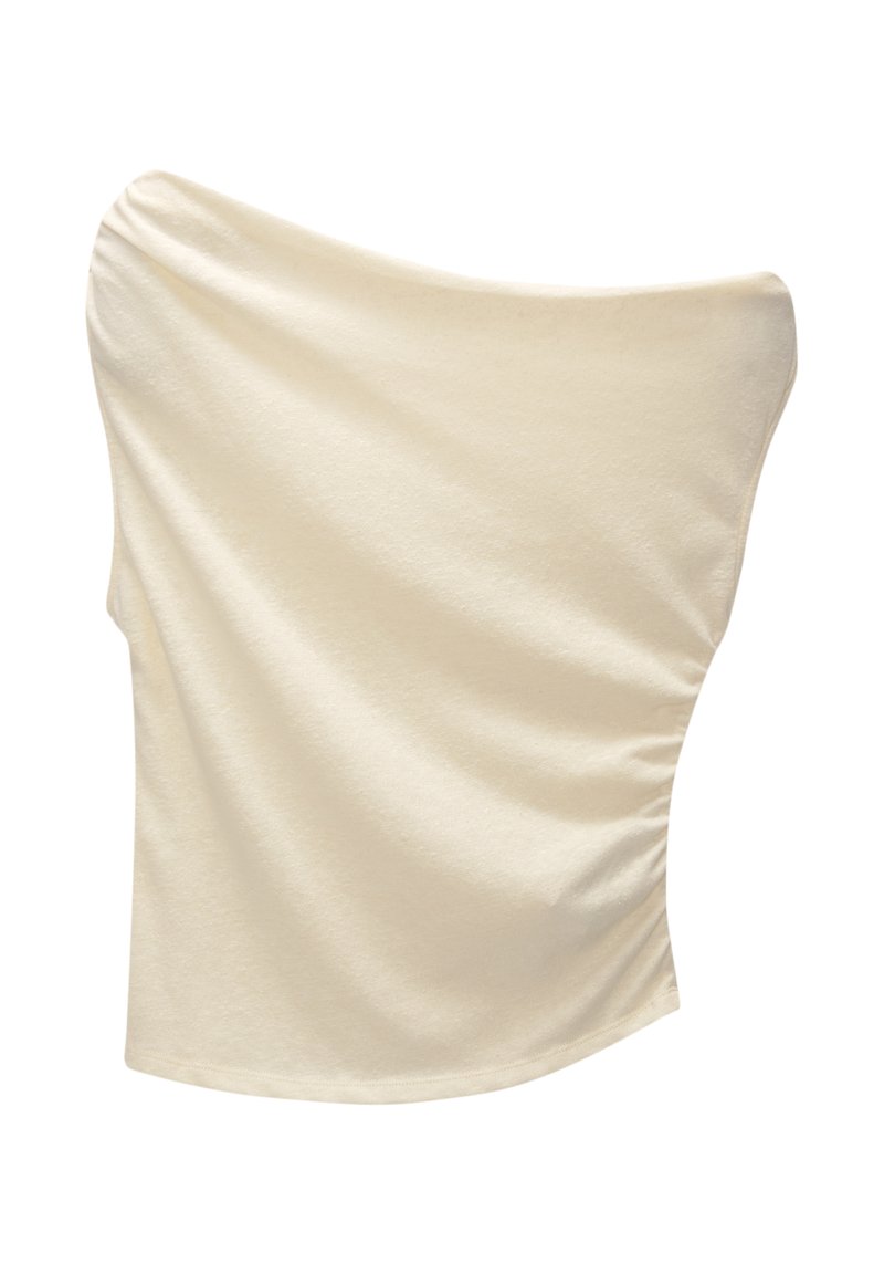 PULL&BEAR PULL&BEAR ASYMMETRIC RUSTIC - Top - beige Bis zu 65% Rabatt