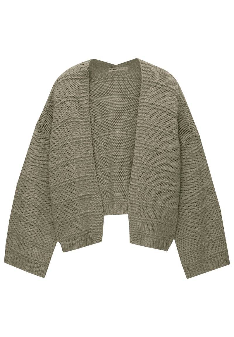 PULL&BEAR PULL&BEAR Cardigan - khaki Nur für heute