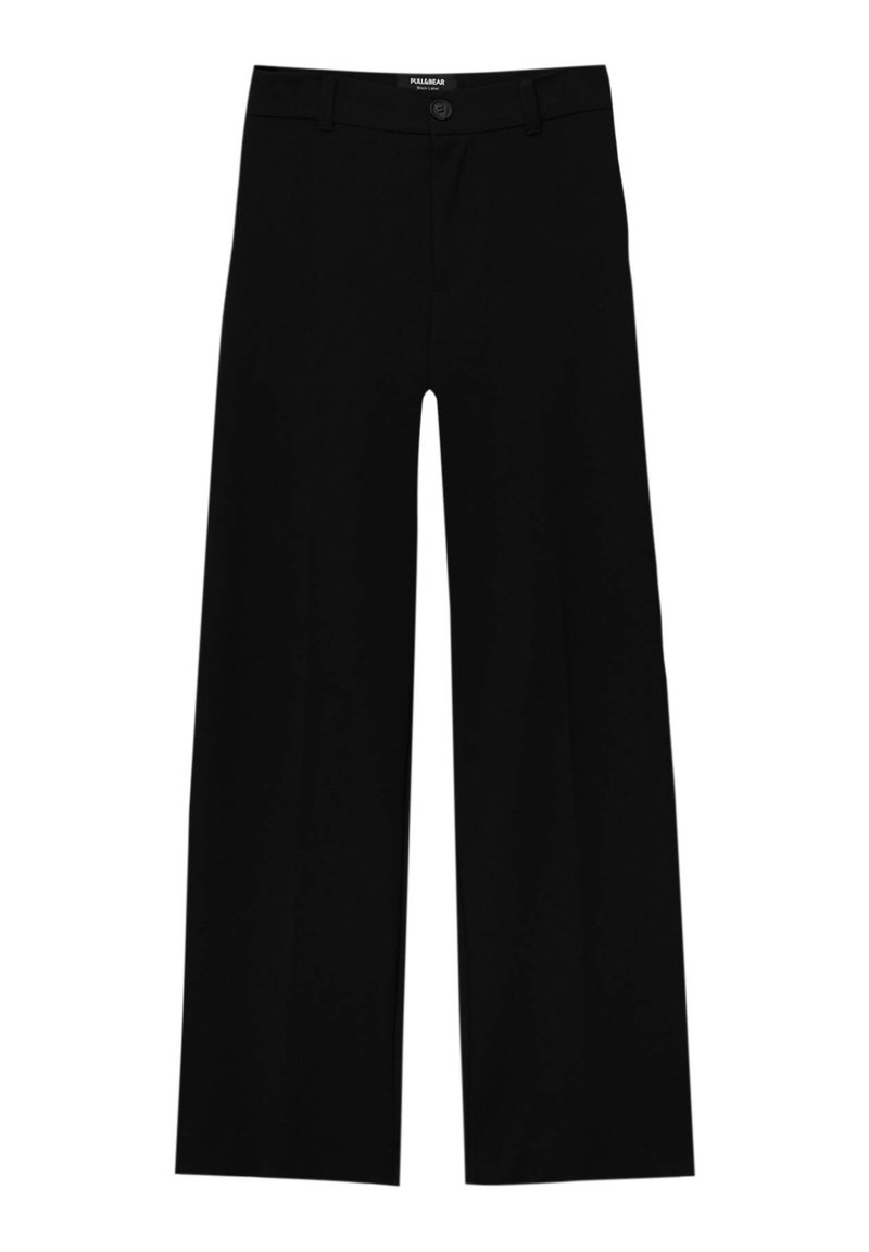 PULL&BEAR PULL&BEAR STRAIGHT - Trousers - black Vierteljährliche Förderung