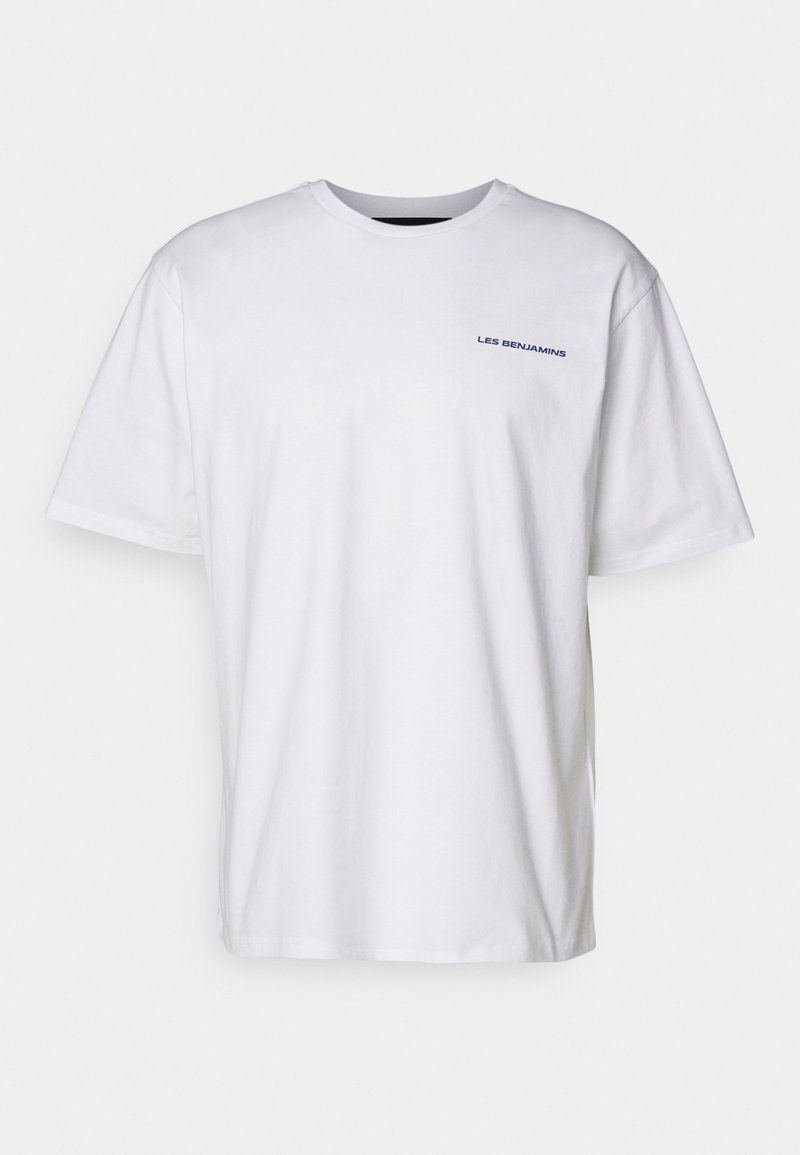 Les Benjamins Les Benjamins RELAXED TEE UNISEX - Print T-shirt - white 50% Rabatt mit kostenlosem Versand