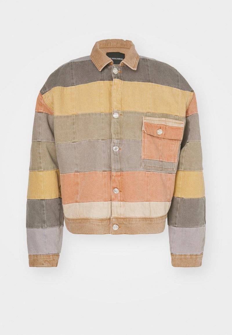 Les Benjamins Les Benjamins UNISEX - Denim jacket - brown Kostenloser Versand international