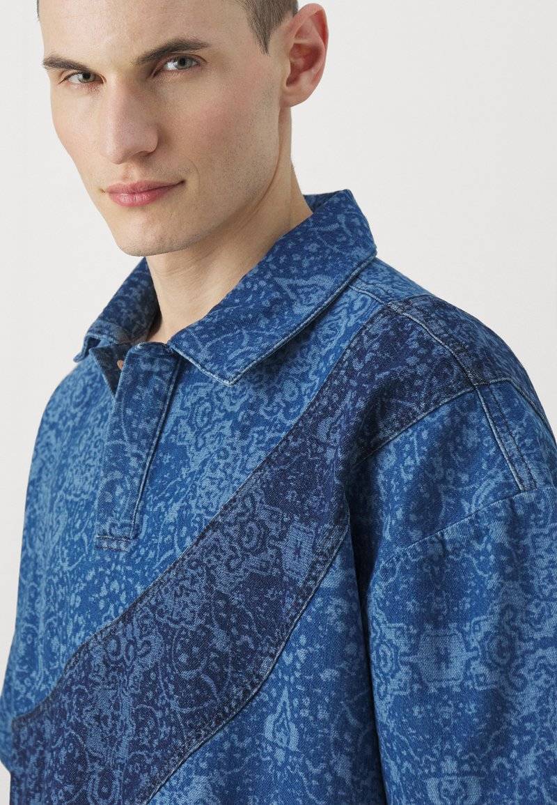 Les Benjamins Les Benjamins TEE UNISEX - Button-down blouse - blue Begrenzt auf 3 Tage