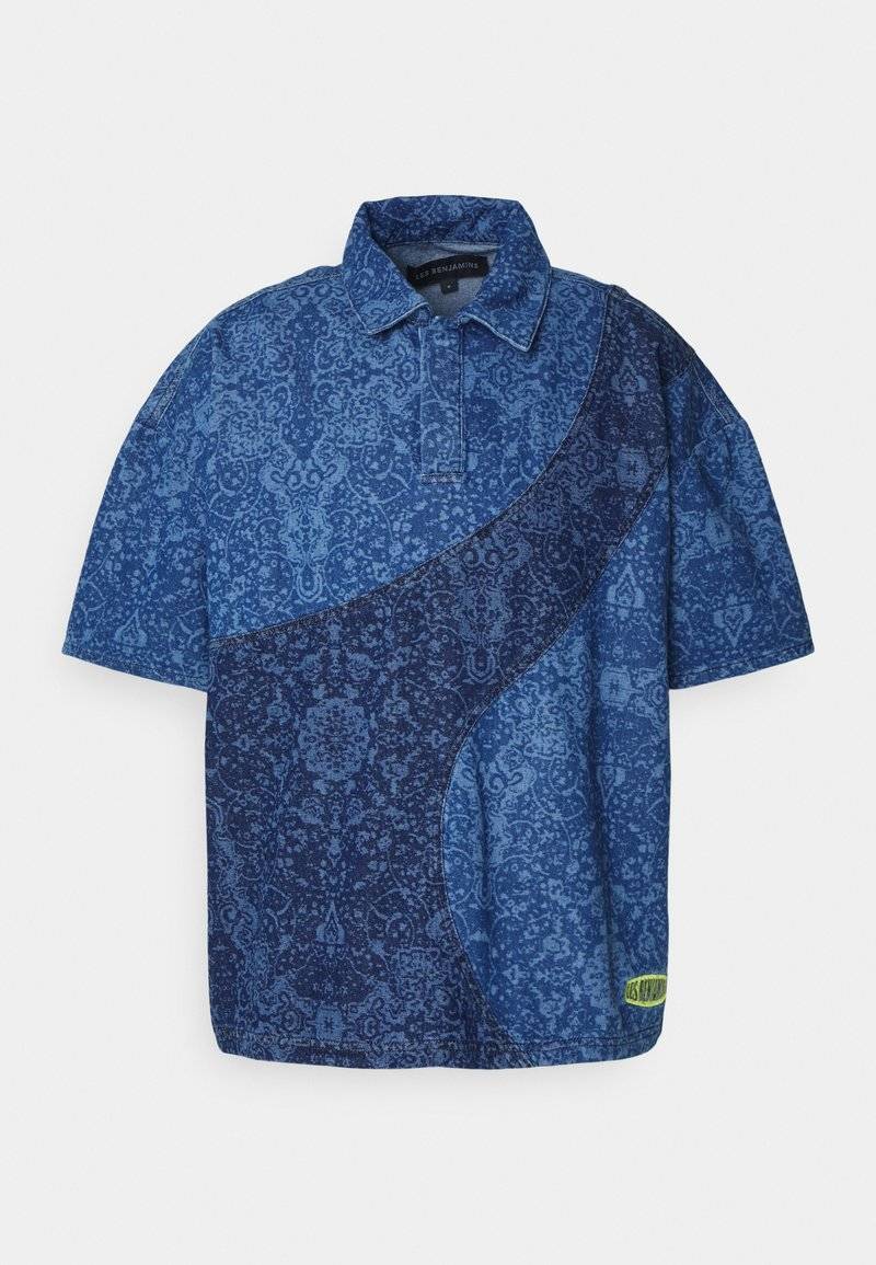 Les Benjamins Les Benjamins TEE UNISEX - Button-down blouse - blue Begrenzt auf 3 Tage