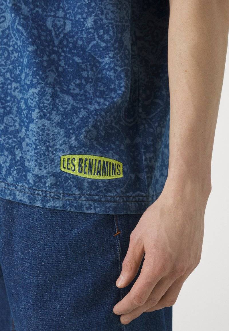 Les Benjamins Les Benjamins TEE UNISEX - Button-down blouse - blue Begrenzt auf 3 Tage
