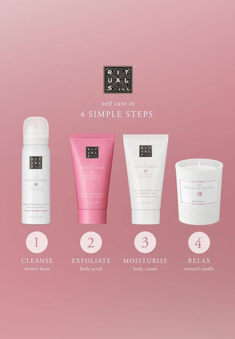 Rituals Rituals FOAMING SHOWER GEL TRAVEL SIZE THE RITUAL OF SAKURA - FLORAL - CHERRY BLOSSOM & RICE MILK - Shower gel Preisnachlass