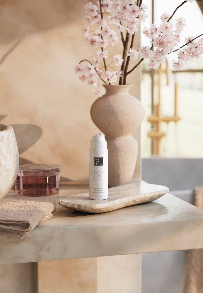 Rituals Rituals FOAMING SHOWER GEL TRAVEL SIZE THE RITUAL OF SAKURA - FLORAL - CHERRY BLOSSOM & RICE MILK - Shower gel Preisnachlass