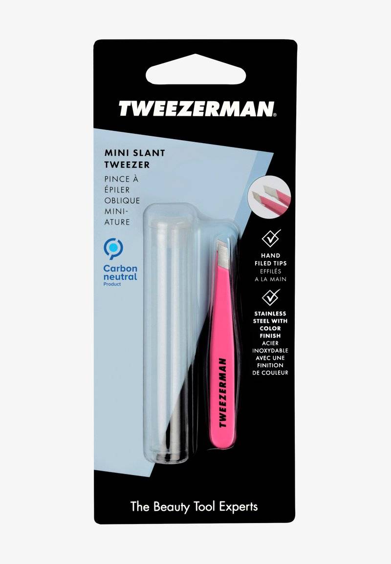 TWEEZERMAN TWEEZERMAN MINI SLANT TWEEZER - Hair removal tool - pink Black Friday