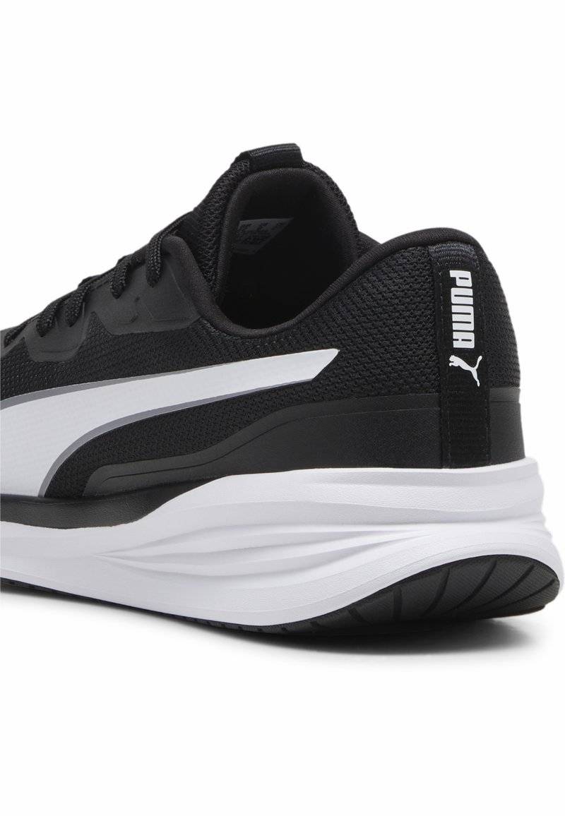 Puma Puma NIGHT RUNNER - Stability running shoes - black white zollfrei