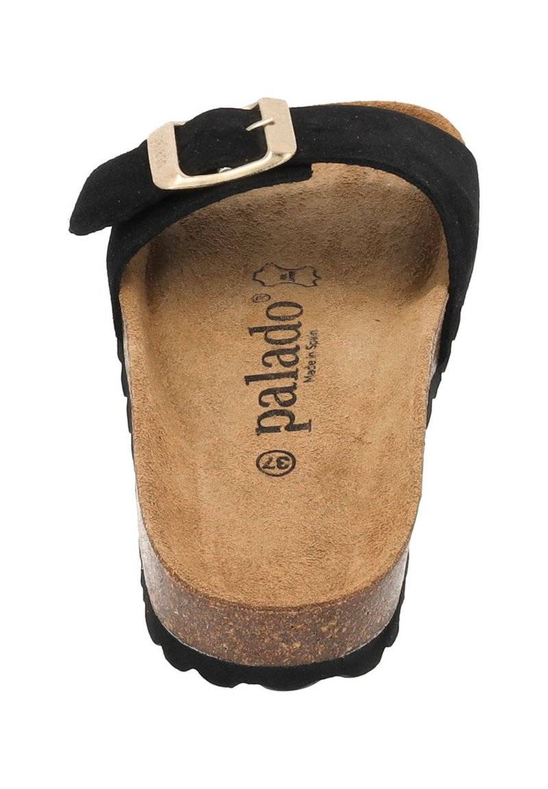 Palado Palado MALTA EGS - Mules - schwarz velours Schlussverkauf
