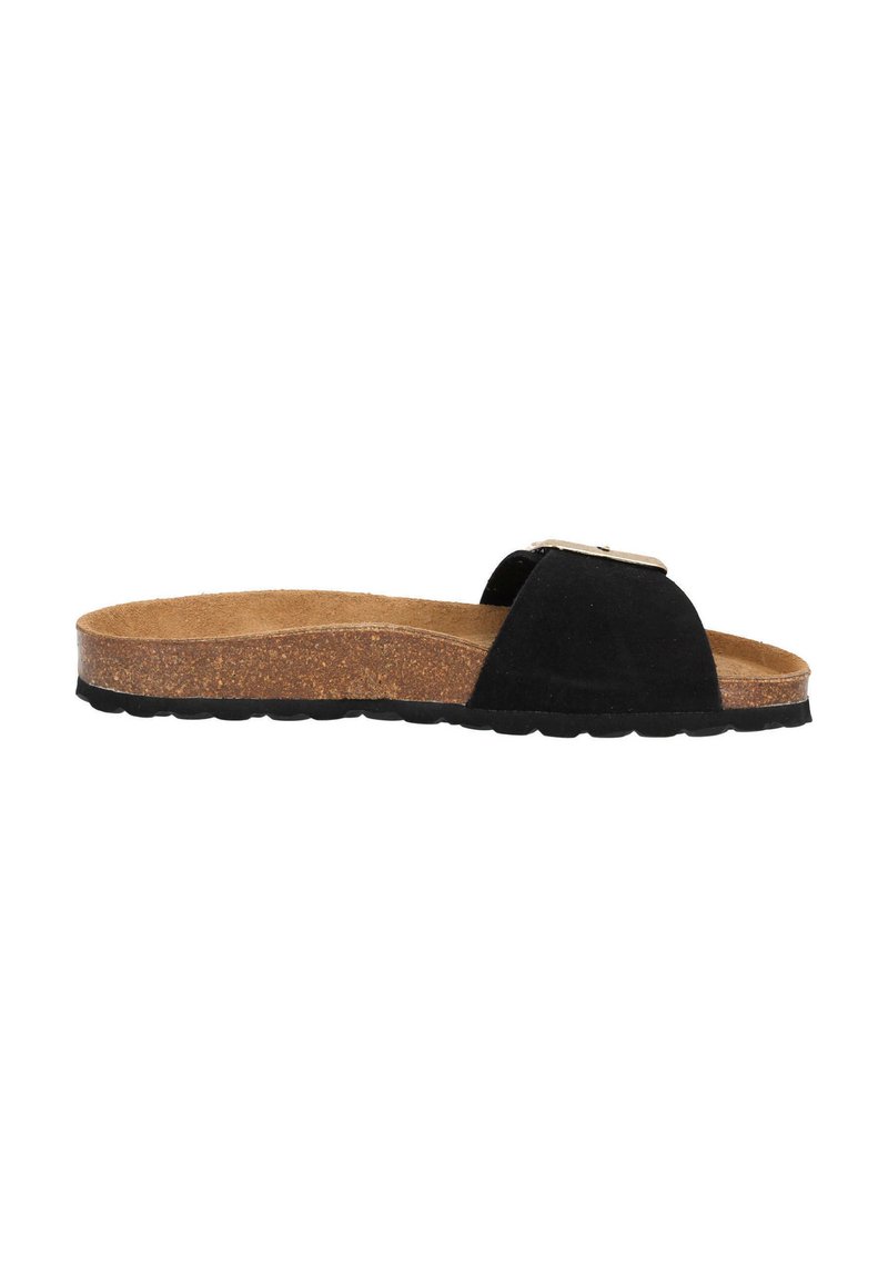 Palado Palado MALTA EGS - Mules - schwarz velours Schlussverkauf