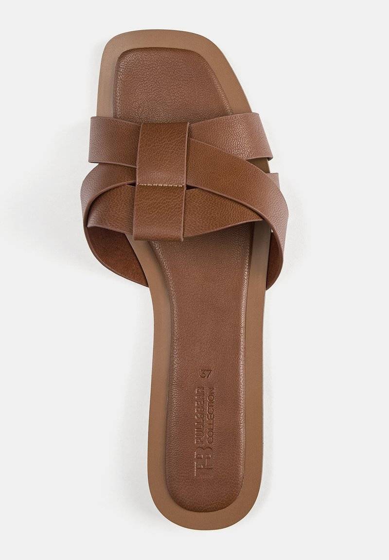 PULL&BEAR PULL&BEAR FLAT - Mules - brown Sonderangebot