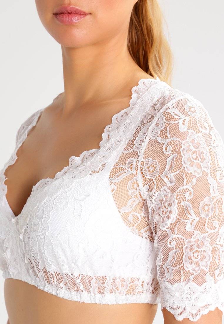 Krüger Dirndl Krüger Dirndl CASSANDRA - Blouse - ecru Riesige Ersparnisse