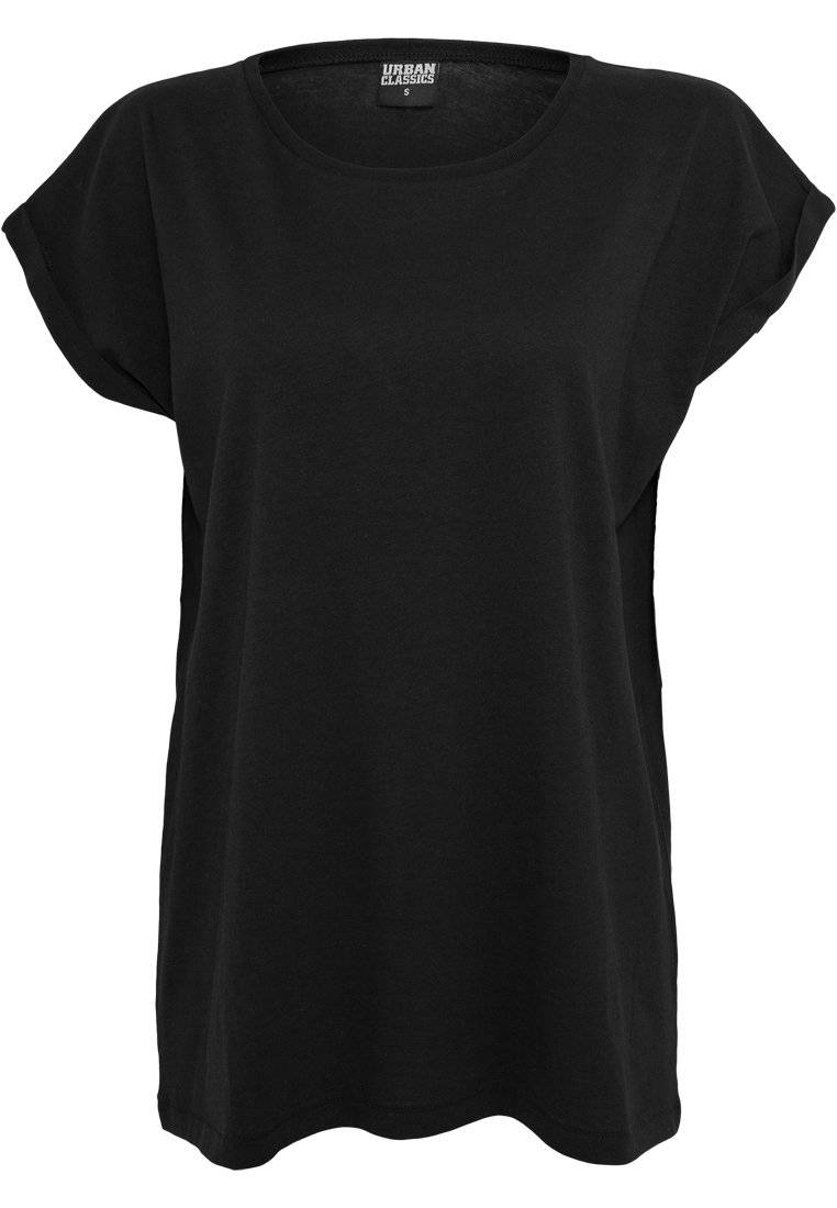 Urban Classics Urban Classics EXTENDED SHOULDER - Basic T-shirt - black Kostenlose Rückgabe