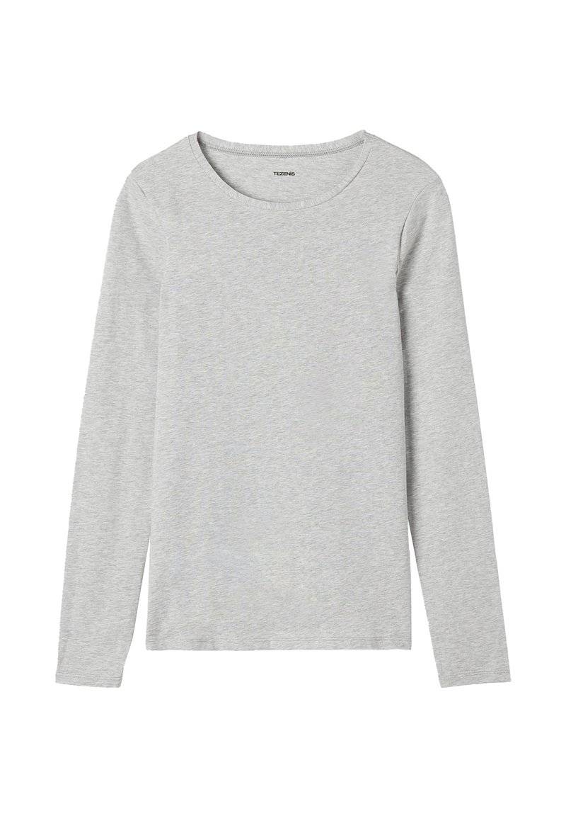 Tezenis Tezenis STRETCH ROUND-NECK - Long sleeved top - grigio melange chiar Nur für heute