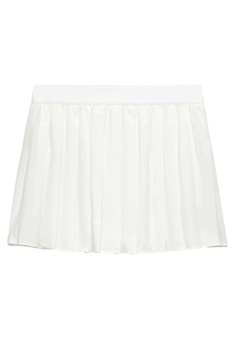 OYSHO OYSHO PLEATED COMPRESSIVE - Sports skirt - white Fabrik Onlineshop
