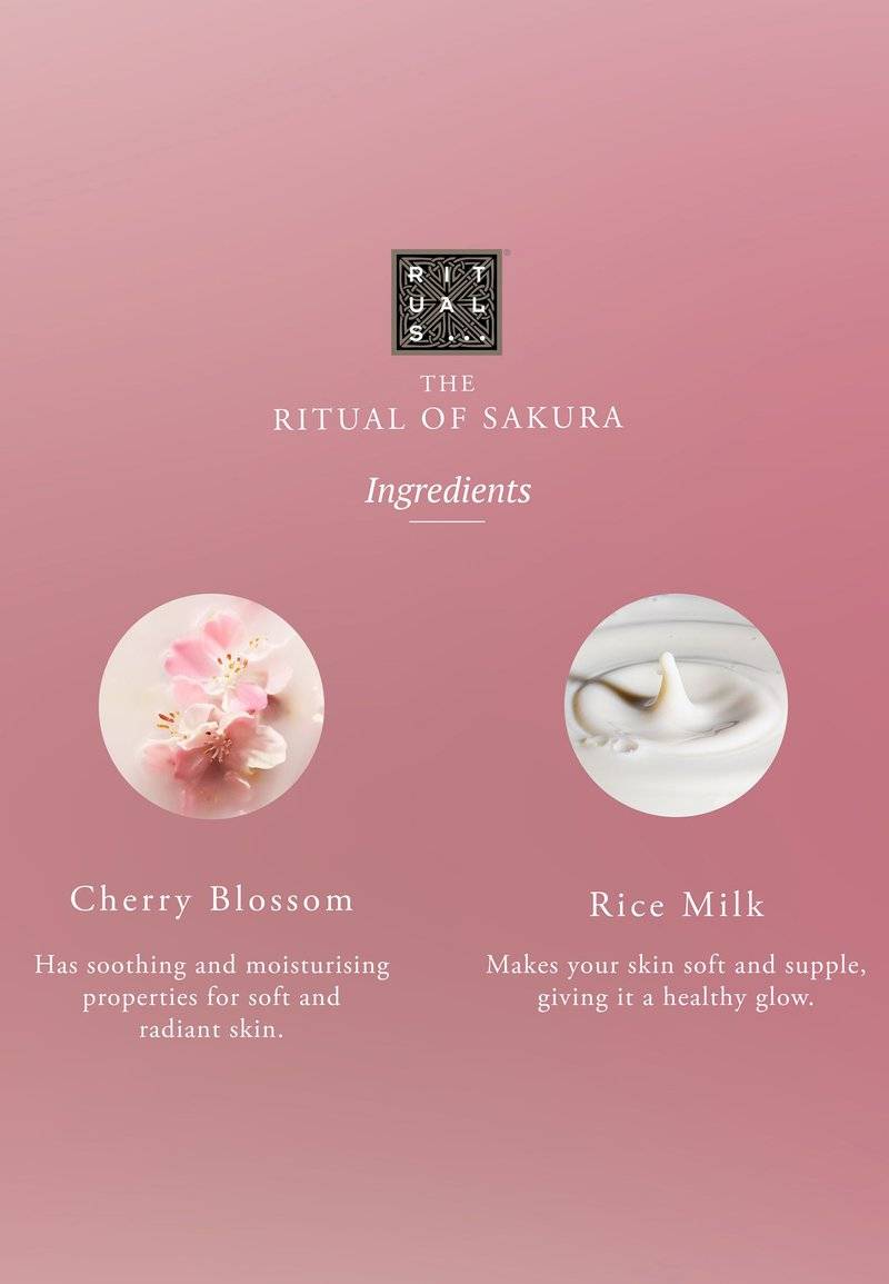 Rituals Rituals RECOVERY HAND BALM THE RITUAL OF SAKURA - FLORAL - CHERRY BLOSSOM & RICE MILK - Hand cream Online Shopping