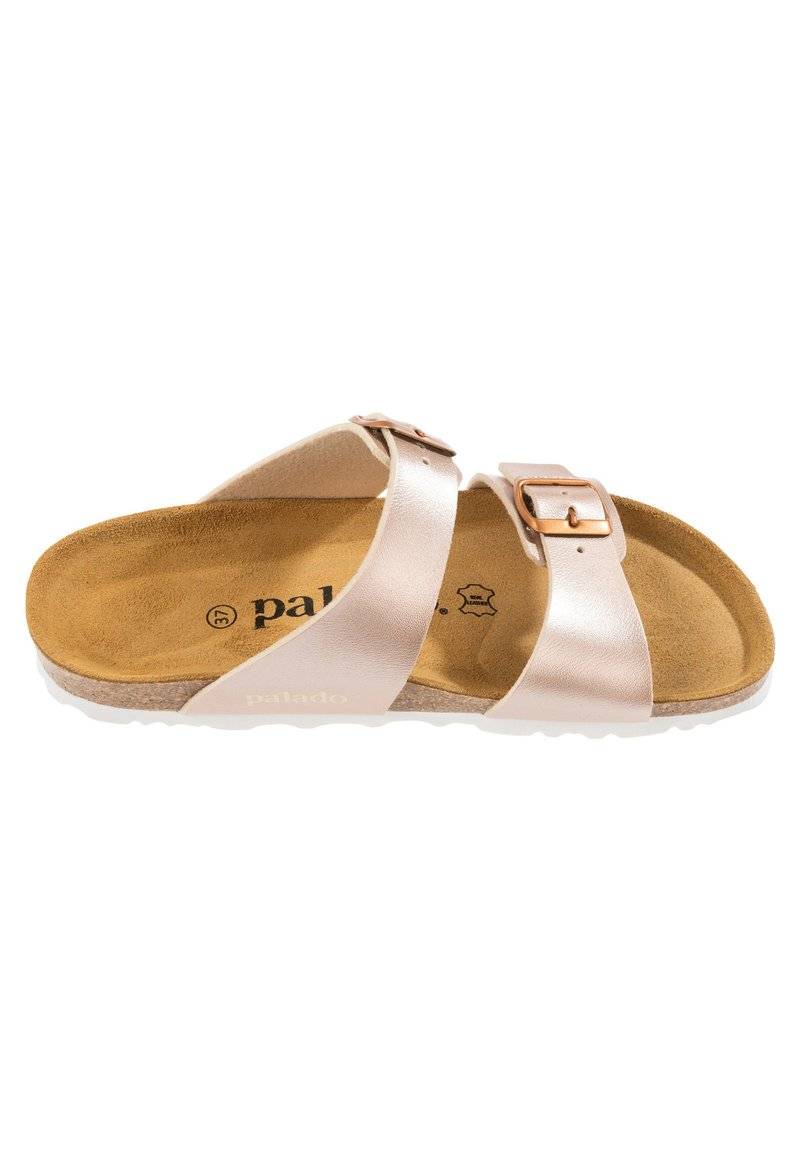 Palado Palado SAMOS PF - Mules - rose metallic Zeitbegrenzte Promotion