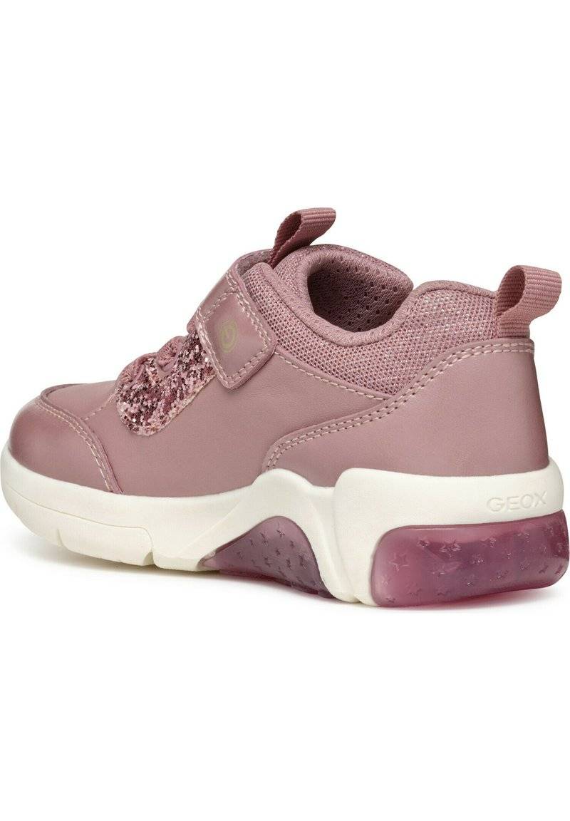 Geox Geox FADINLIGHT LIGHT UP - Baby shoes - old rose Nur für heute