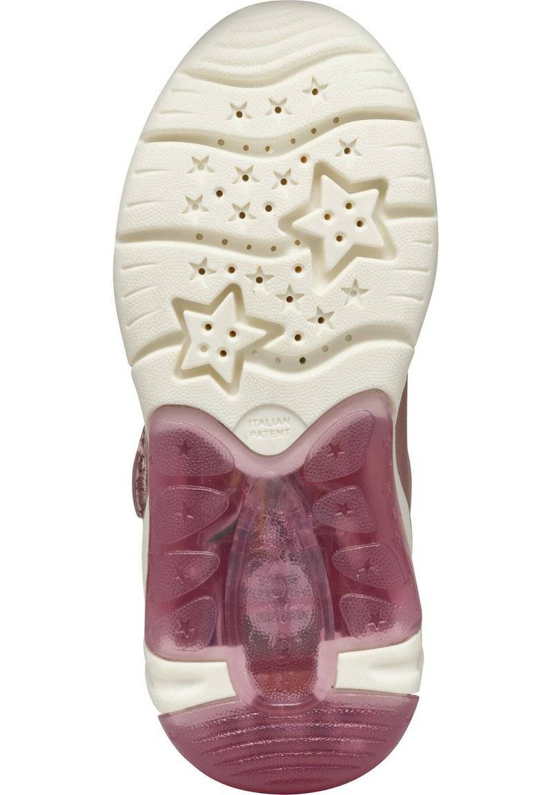Geox Geox FADINLIGHT LIGHT UP - Baby shoes - old rose Nur für heute