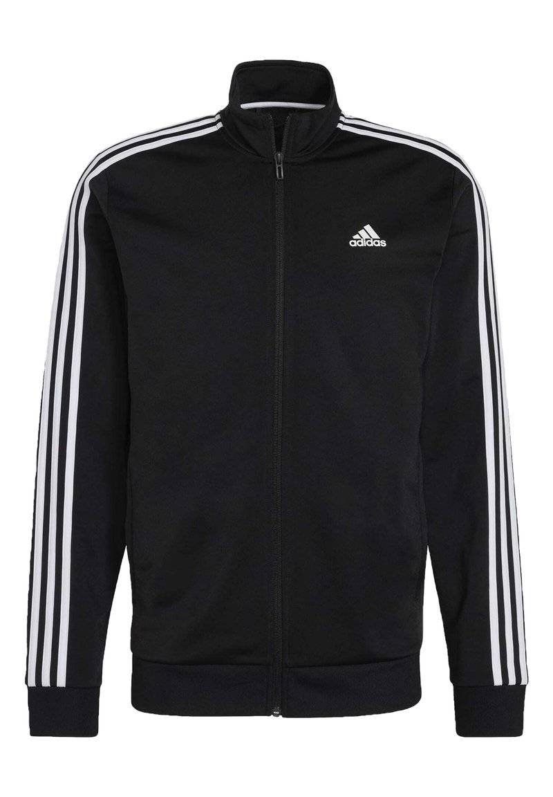 adidas Sportswear adidas Sportswear ESSENTIALS WARM-UP REGULAR 3-STRIPES - Training jacket - black Lagerräumung