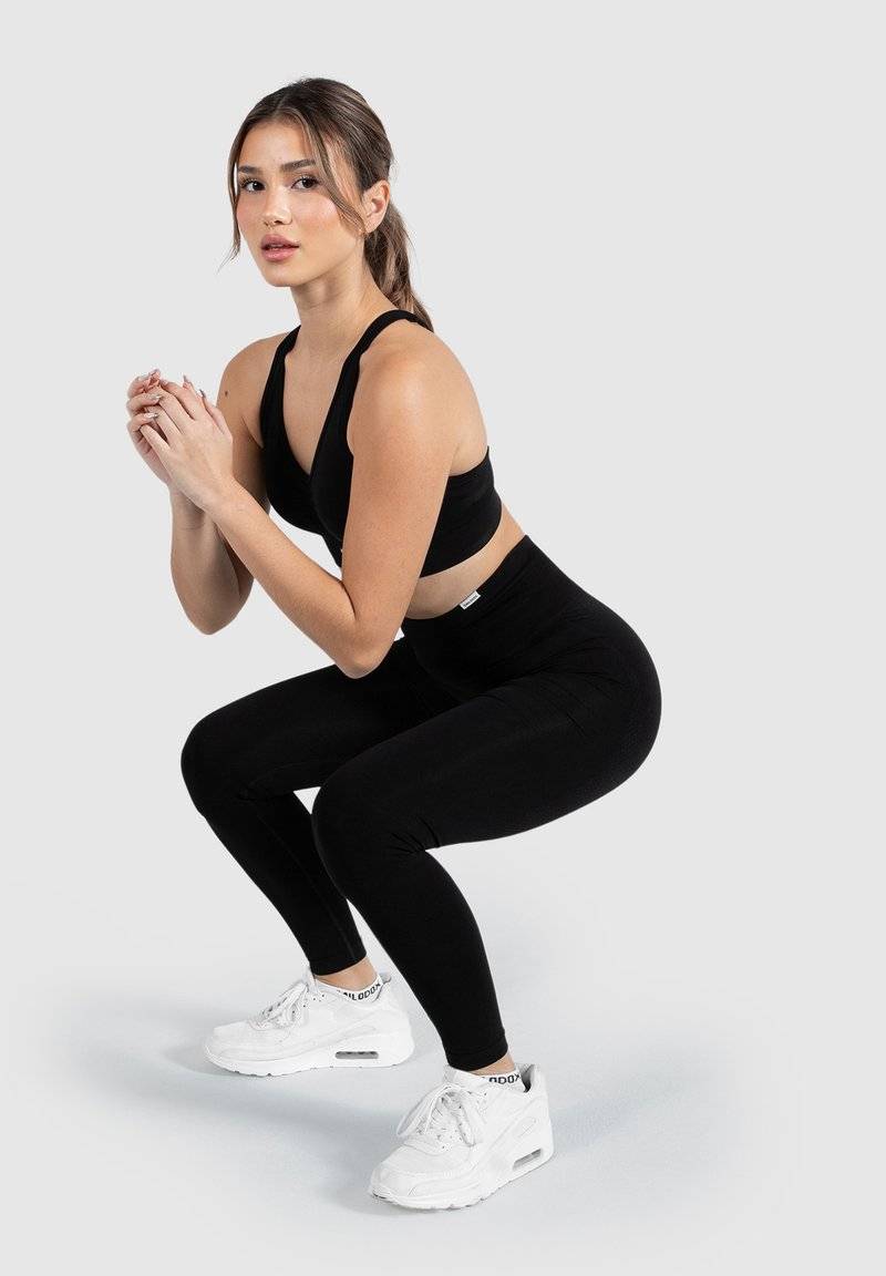 Smilodox Smilodox AMAZE SCRUNCH - Leggings - schwarz Top Angebot