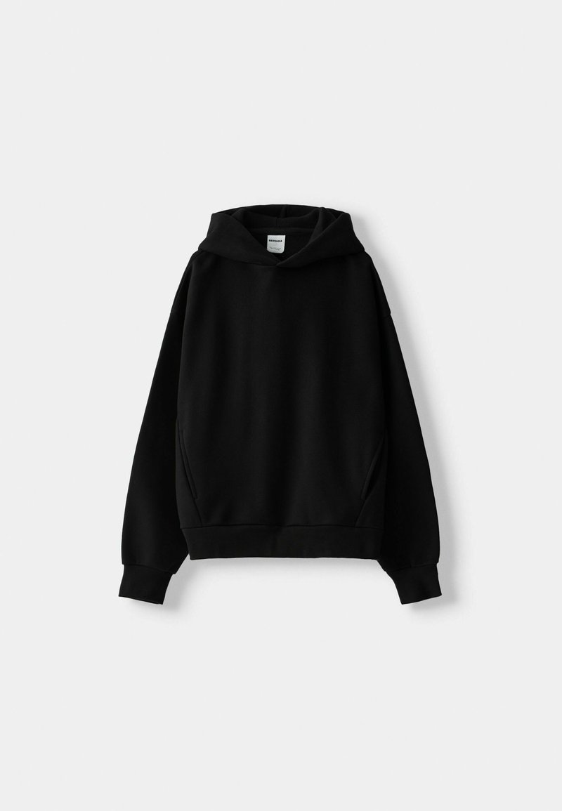 Bershka Bershka Sweatshirt - black denim Tägliche Deals