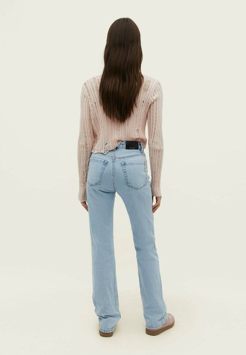 Stradivarius Stradivarius VINTAGE - Straight leg jeans - blue denim VIP-Rabatte