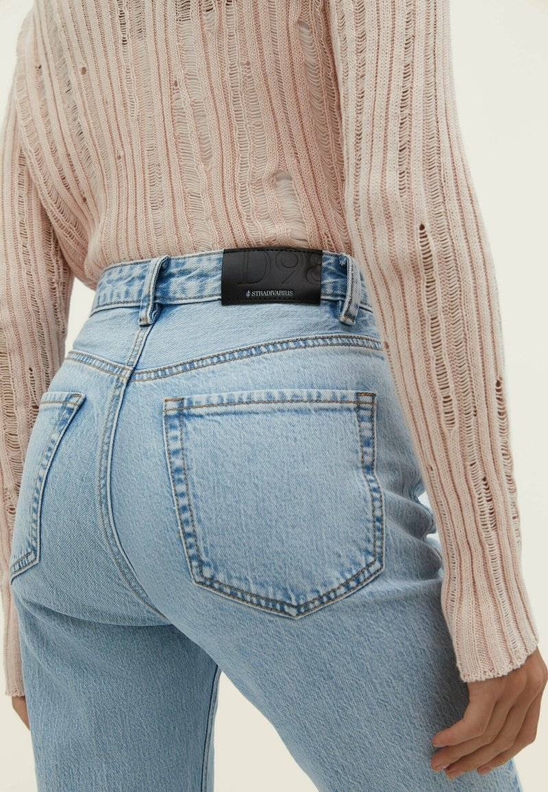 Stradivarius Stradivarius VINTAGE - Straight leg jeans - blue denim VIP-Rabatte