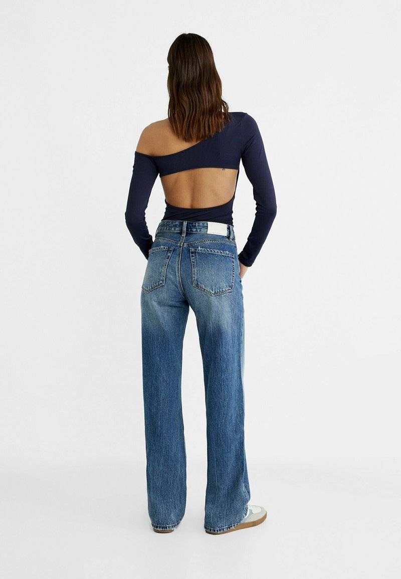 Stradivarius Stradivarius Straight leg jeans - blue Letzter Tag