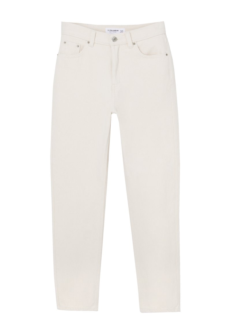 PULL&BEAR PULL&BEAR MOM - Slim fit jeans - beige Zeitbegrenzte Promotion