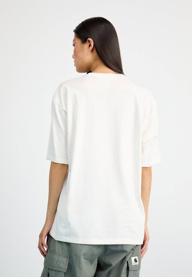 adidas Originals adidas Originals ESSENTIALS BOYFRIEND - Basic T-shirt - cloud white Bis zu 60% Rabatt